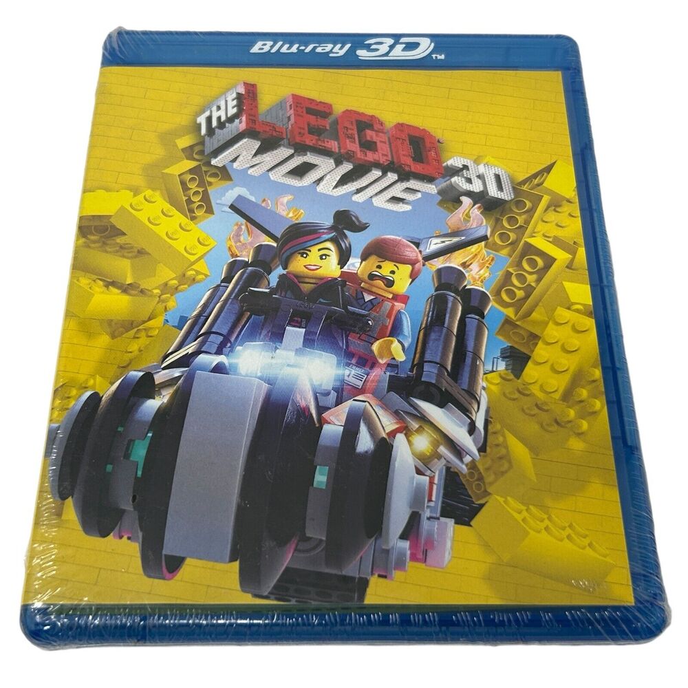 The Lego Movie 3D Blu-Ray Film 3-D 2014